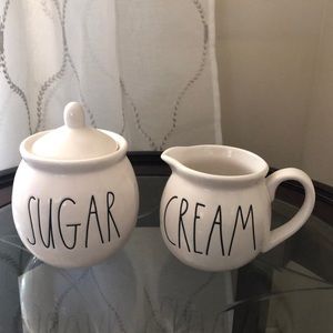 Brand New! LL Rae Dunn ‘SUGAR’ & ‘CREAM’ set